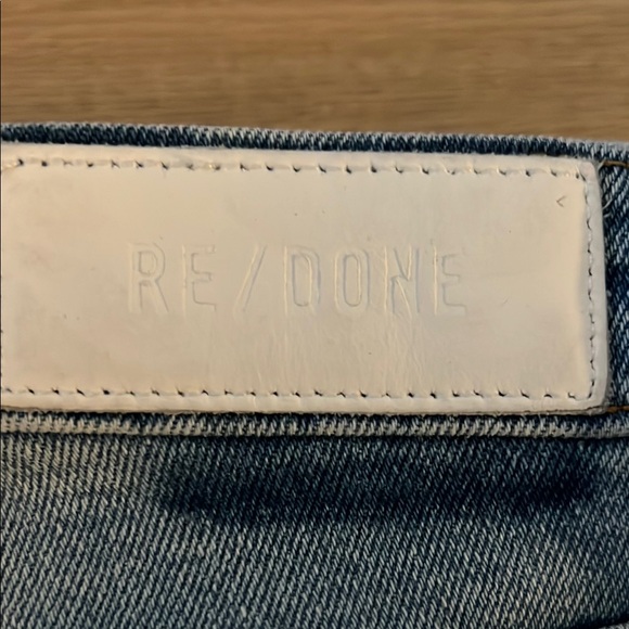 Re/Done Light Blue Denim Jeans - Picture 2 of 6